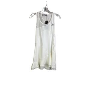 Adidas Stella McCartney Barricade Tennis Dress Womens Small‎ White Open Back NWT
